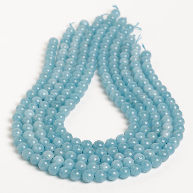 Angelit sfere 8.5 mm I Magazinuldepietre.ro