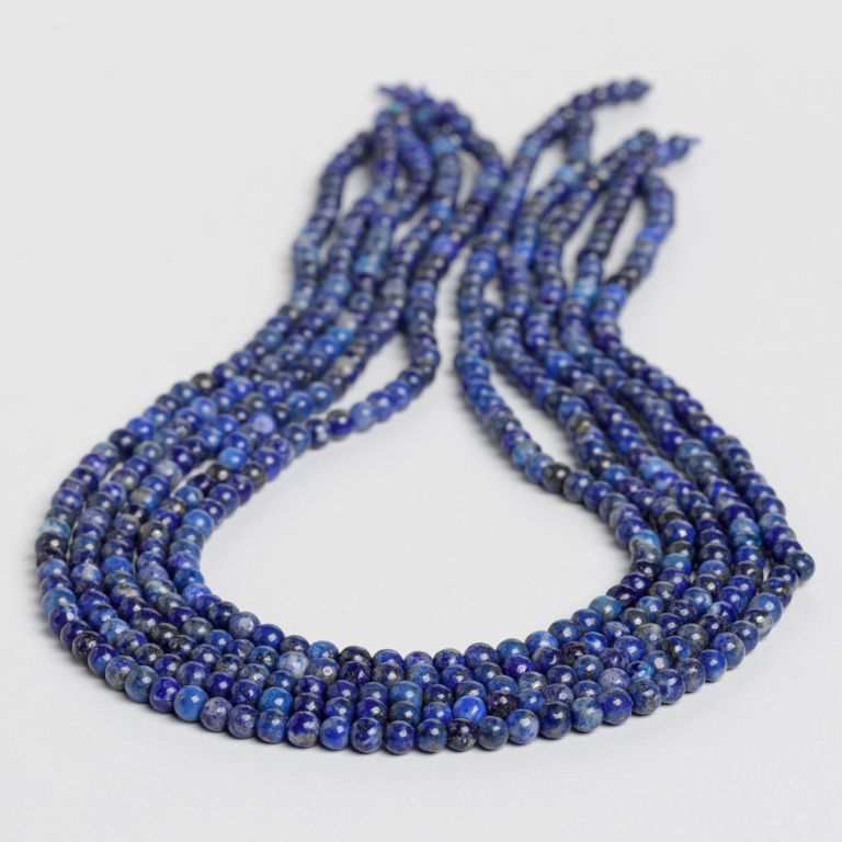 Lapis lazuli sfere 4 mm I Magazinuldepietre.ro