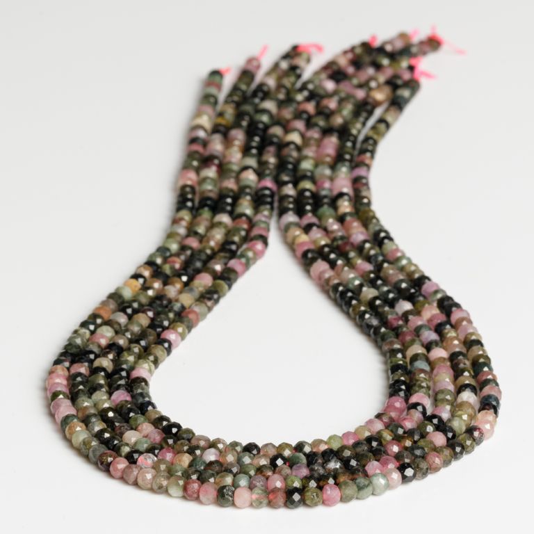 Turmalina discuri fatetate 4 mm I Magazinuldepietre.ro