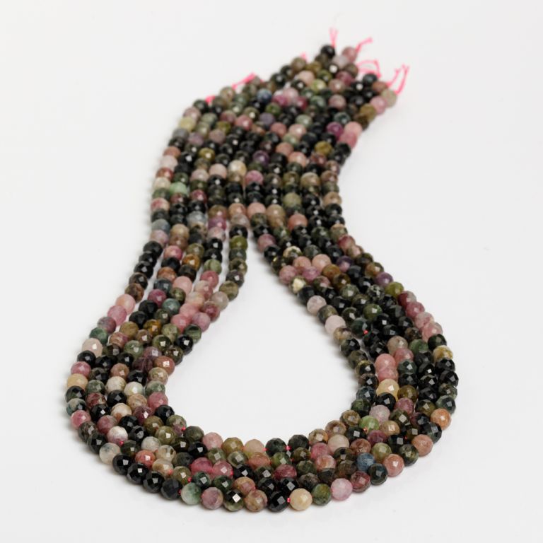 Turmalina sfere fatetate 5 mm I Magazinuldepietre.ro