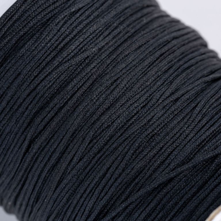 Fir textil negru 0.5 mm - 5 m I Magazinuldepietre.ro