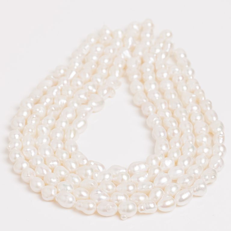 Pietre Semipretioase - Perle de cultura baroc bob 8-9 mm