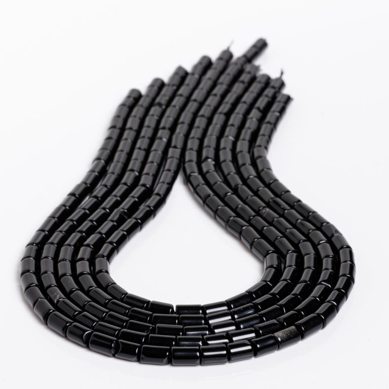 Pietre Semipretioase - Obsidian tuburi 5.5x8 mm