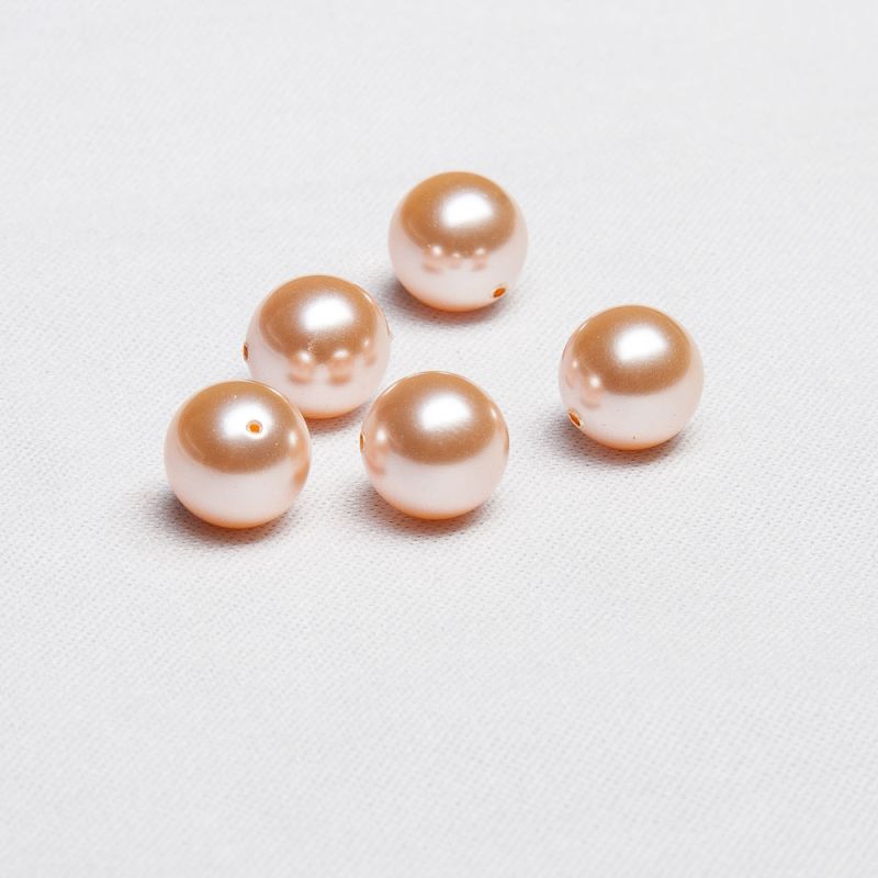 Swarovski 5810 Crystal Pearls 10 mm Peach - 8 buc I Magazinuldepietre.ro