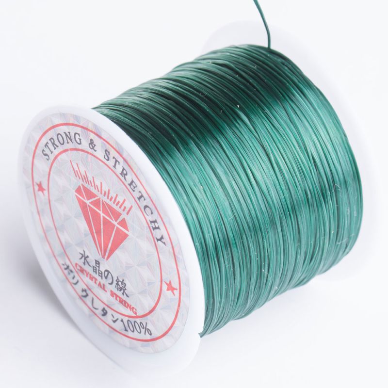 Rola guta elastica 60 m verde I Magazinuldepietre.ro