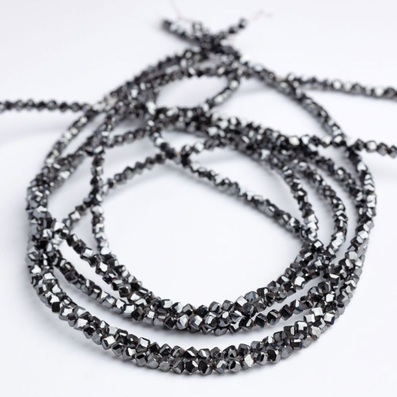 Black Friday - Reduceri [Hematit cuburi fatetate diagonala 4 mm] Promotie