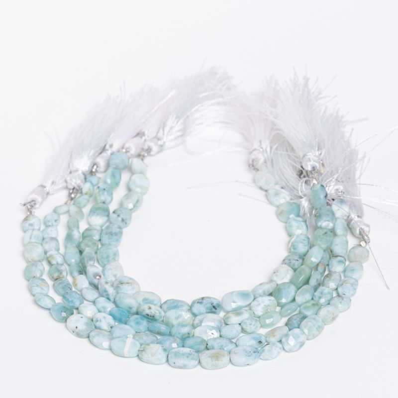 Black Friday - Reduceri [Larimar oval fatetat 6-7 mm] Promotie