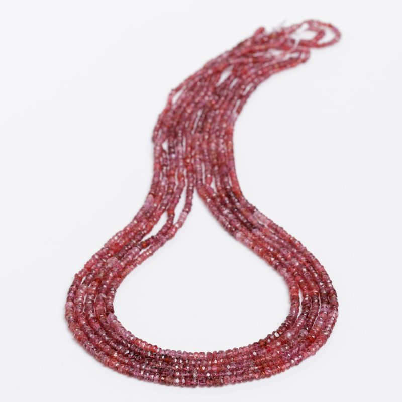 Black Friday - Reduceri [Spinel rosu discuri fatetate 2.5 mm] Promotie