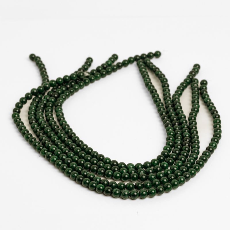 Pietre Semipretioase - Jad verde inchis sfere 6.5 mm