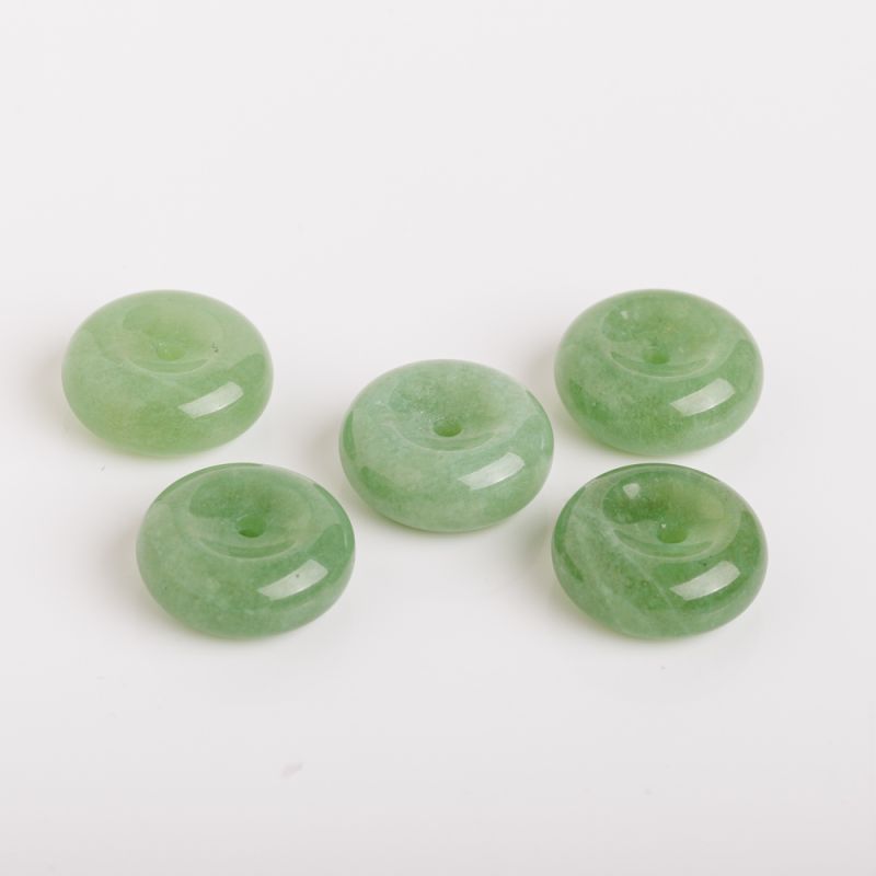 Pietre Semipretioase - Jad verde donut 15 mm