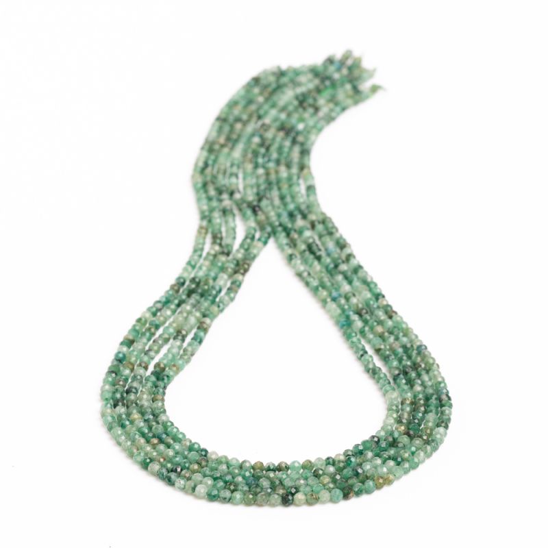 Pietre Semipretioase - Jad african sfere fatetate 2.5 mm