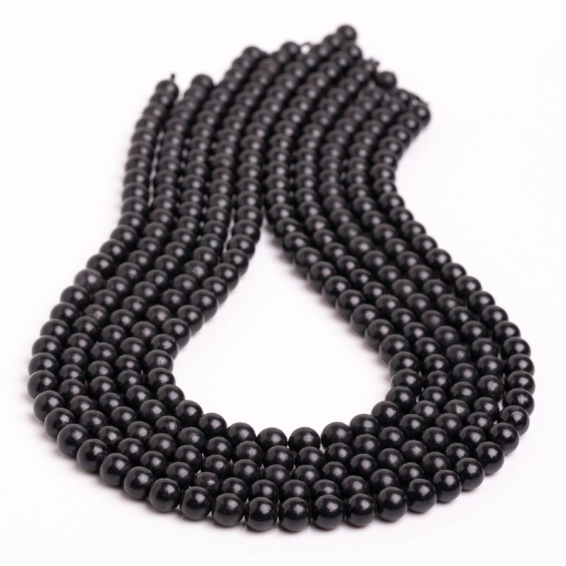 Pietre Semipretioase - Shungit sfere 6.5 mm