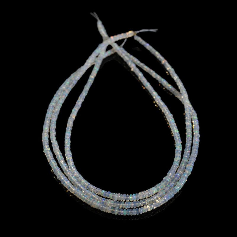 Pietre Semipretioase - Opal discuri crescendo 3-4.5 mm Etiopia