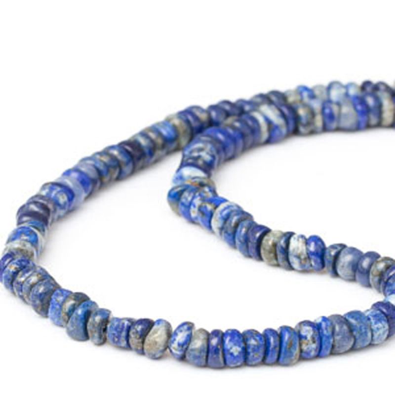 Lapis lazuli discuri neregulate 6-7 mm I Magazinuldepietre.ro