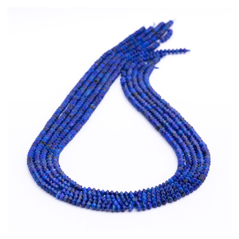 Lapis lazuli discuri taioase 3.5 mm I Magazinuldepietre.ro