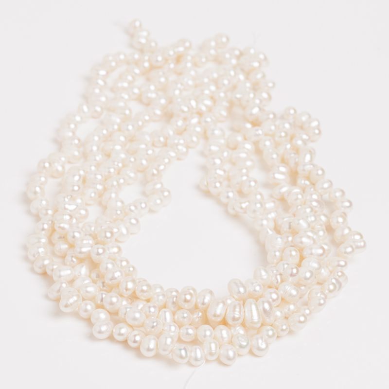 Pietre Semipretioase - Perle de cultura oval colti 6 mm