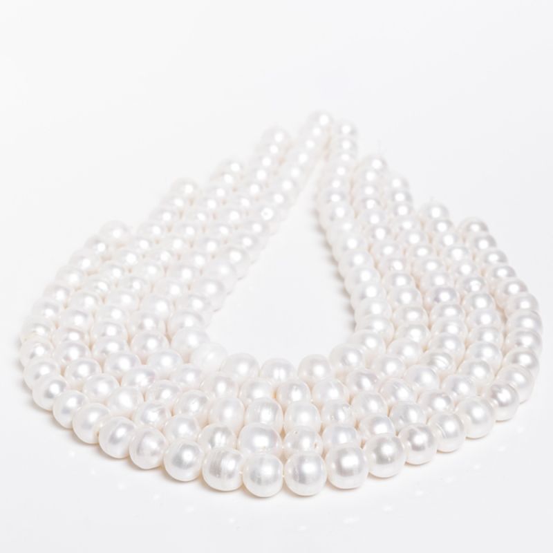 Pietre Semipretioase - Perle de cultura alb 12-13 mm