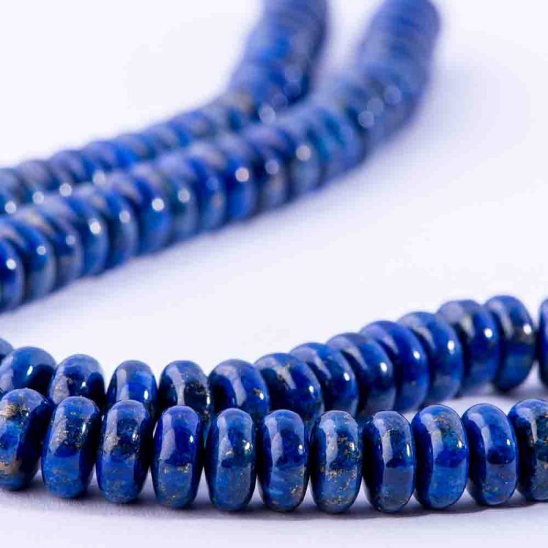 Lapis lazuli discuri 8 mm - magazinuldepietre.ro