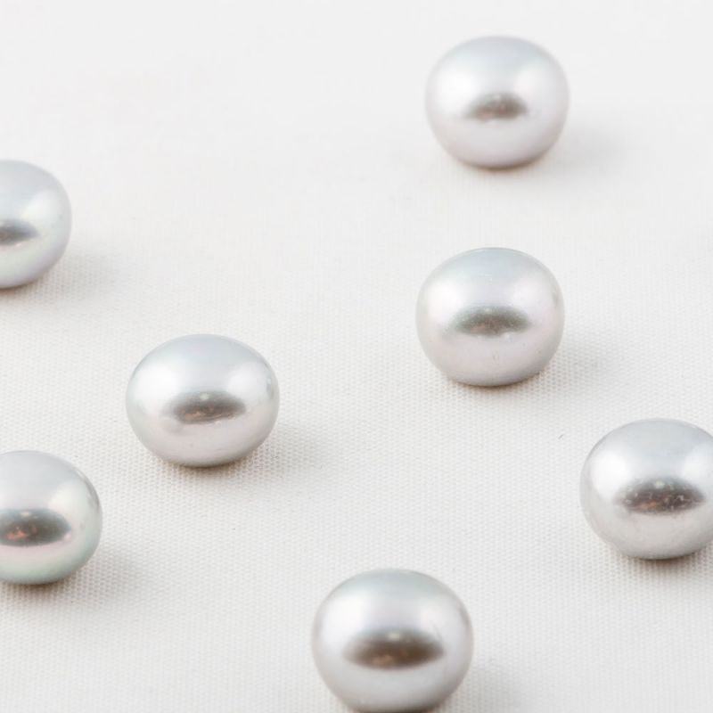 Cabosoane perle de cultura gri 10 mm - 10 buc - magazinuldepietre.ro