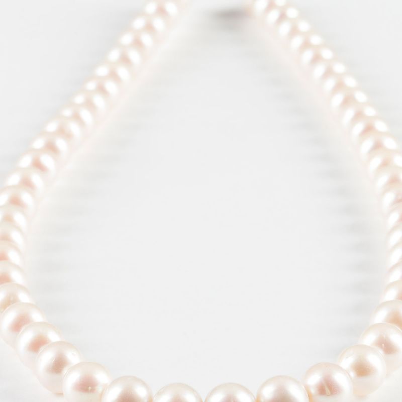 Perle de cultura alb 8-9 mm AAA - magazinuldepietre.ro