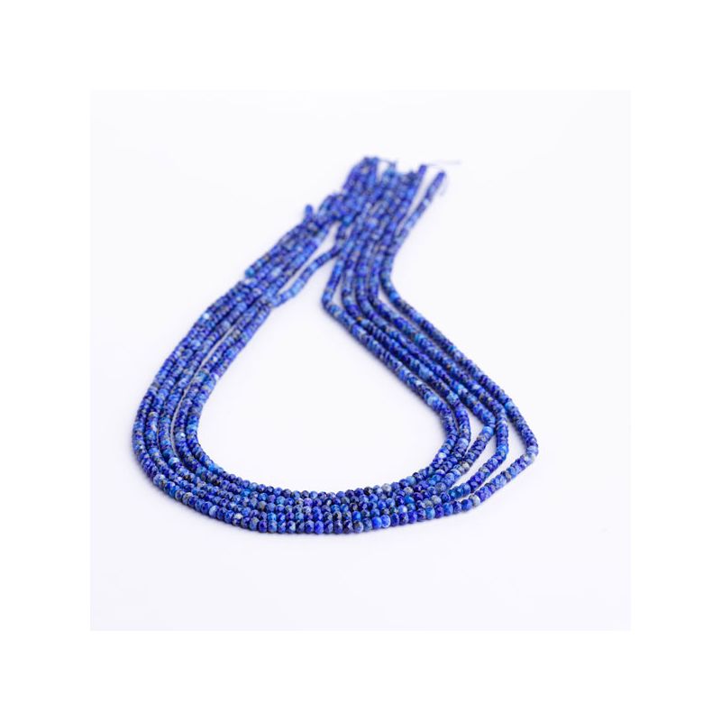 Lapis lazuli discuri fatetate 3 mm - magazinuldepietre.ro