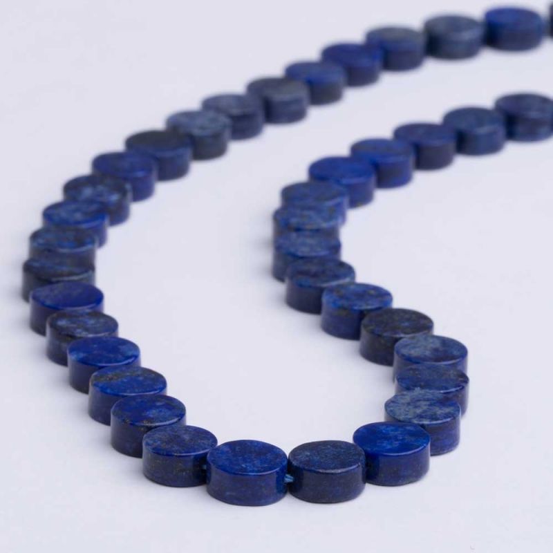 Lapis lazuli rotund inalt 4x8 mm I Magazinuldepietre.ro - magazinuldepietre.ro