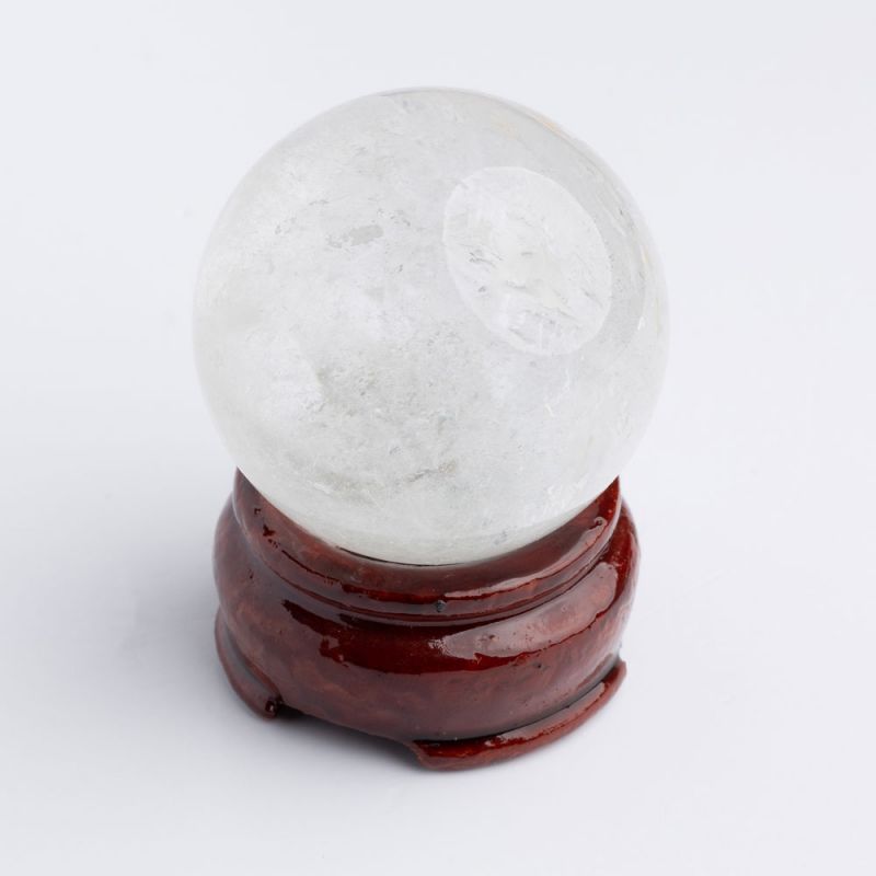Geoda cristal stanca sfere 47 mm I Magazinuldepietre.ro - magazinuldepietre.ro