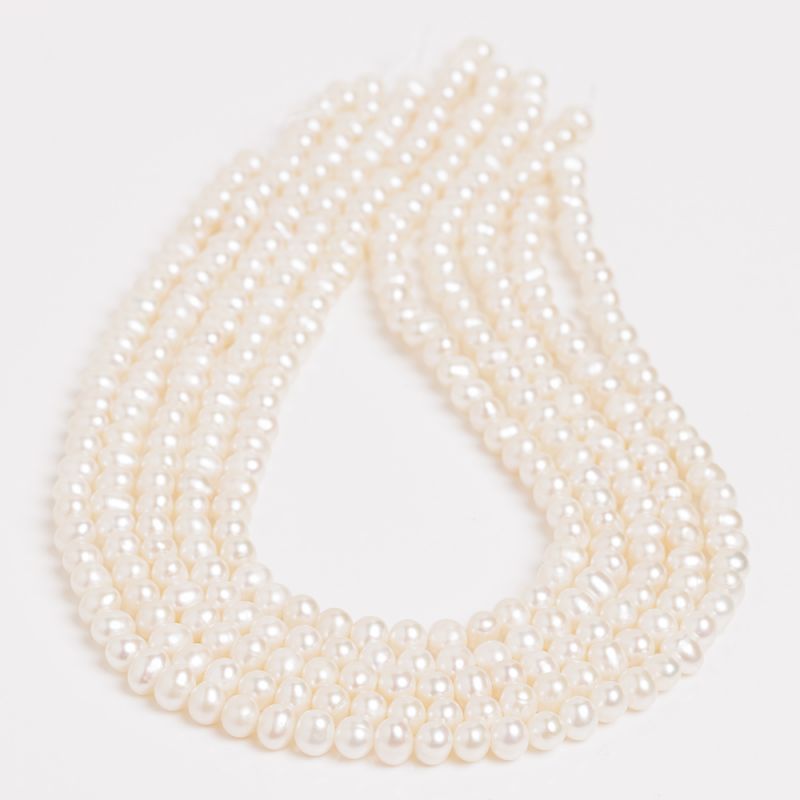 Pietre Semipretioase - Perle de cultura alb 6-7 mm v1 - magazinuldepietre.ro