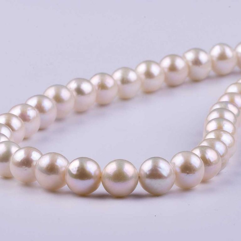 Perle de cultura alb 10-11 mm AA I Magazinuldepietre.ro - magazinuldepietre.ro